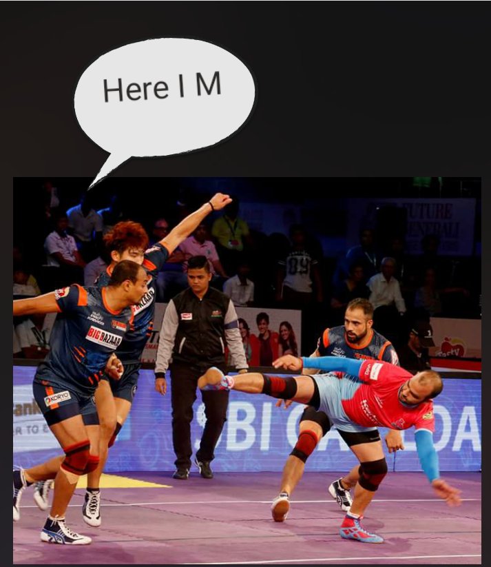 Rahul__Prasad's tweet photo. Here I M During The @ProKabaddi Match @BengalWarriors vs @JaipurPanthers 
#KOLvJAI #AsliPanga https://t.co/KGtS5hgHF2