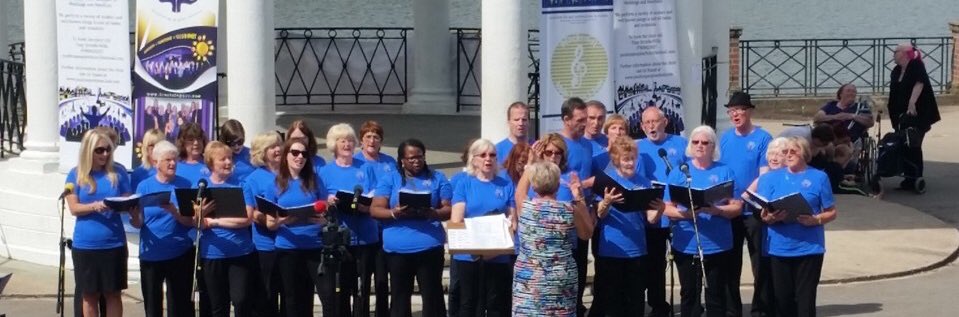 Great afternoon at the choir festival in Stanley Park! #choir #music #sunshine
