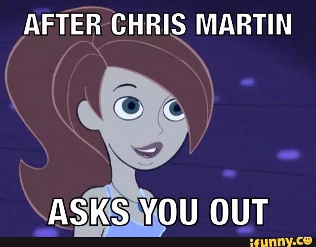 coldplayerlyfe's tweet image. A Coldplay encounter portrayed in self-made Kim Possible memes. #KimPossible #coldplay #memes #ifunny