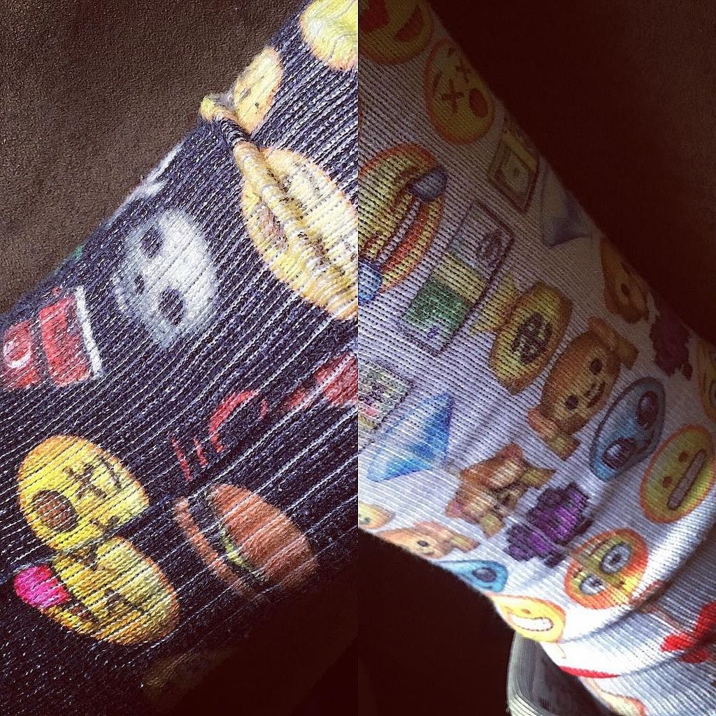 VincentOrleck's tweet photo. Choices to be made on #worldemojiday today. 🎉📅🎊
#emojiday #emoji #socks #sockgame #sockgam… https://t.co/BploIrpChS https://t.co/KyrDYTFiva