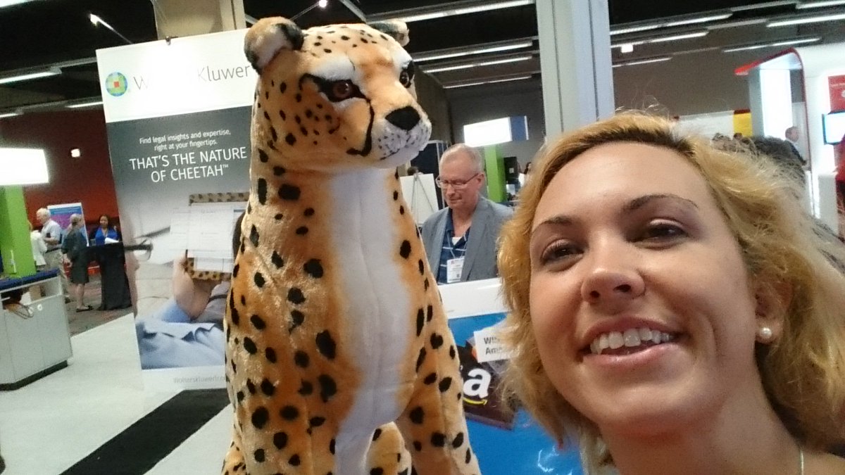 acbrussell's tweet photo. I got spotted with @wolterskluwerLR at #AALL16! https://t.co/x2vpxlN5wS