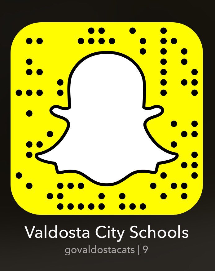 GoValdostaCats's tweet photo. Guess who joined the Snapchat world??? #ChooseVCS https://t.co/nWR8qhjdtY