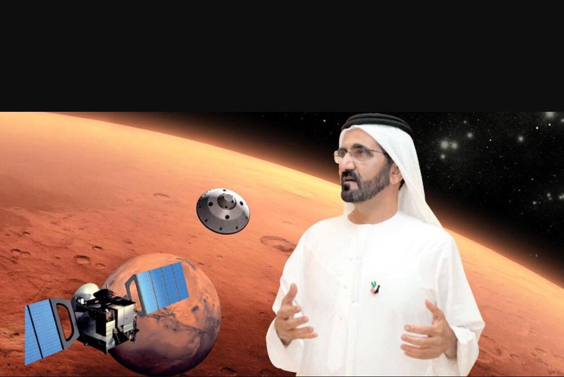 Today we have a Dhs20 billion space sector, with a mission to Mars driven by a wholly Emirati team of scientists