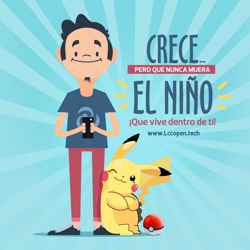 lccopentech's tweet photo. Nunca dejes de ser niño y diviértete como nosotros, pon en marcha tus ideas... https://t.co/H8FtFEzGze #DiaDelNino https://t.co/xbPAa9sIvO