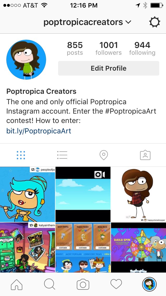 Poptropica's tweet photo. 1,000+ followers on Instagram! Thanks, everyone! Are you following us yet? https://t.co/uySDhD3uvx https://t.co/WqLNNcjJrM
