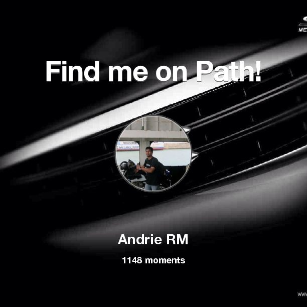 Find me on #Path now! Go to path.com/profile/24fIxN