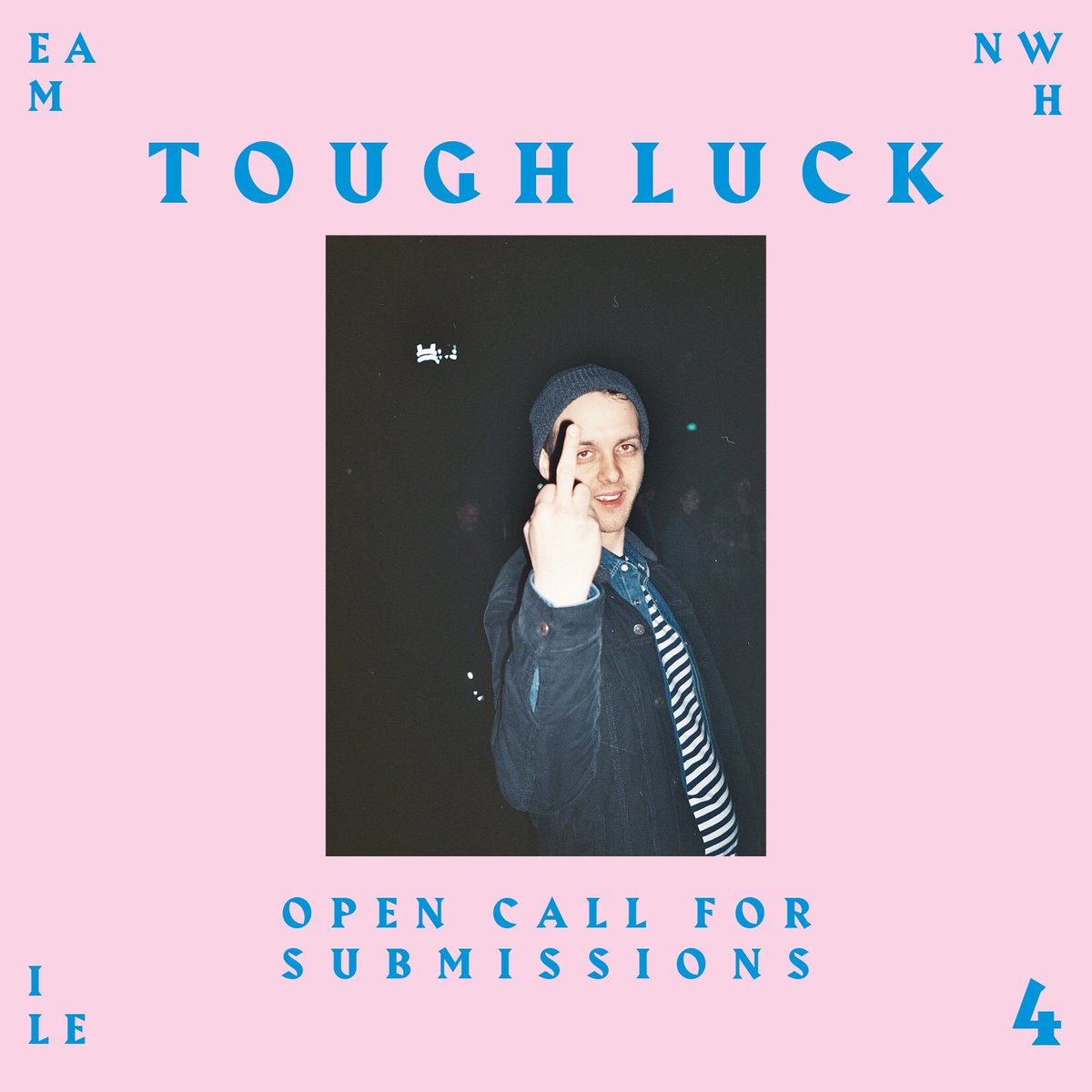 Submissions for our 4th group zine are now open.
Theme ~ TOUGH LUCK
Send photos to meanwhilesubs@gmail.com
Nice 1