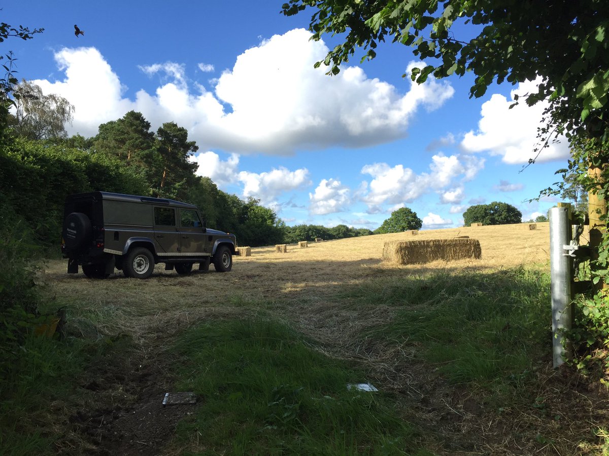 Weather so good over the weekend that all the big baling was finished
