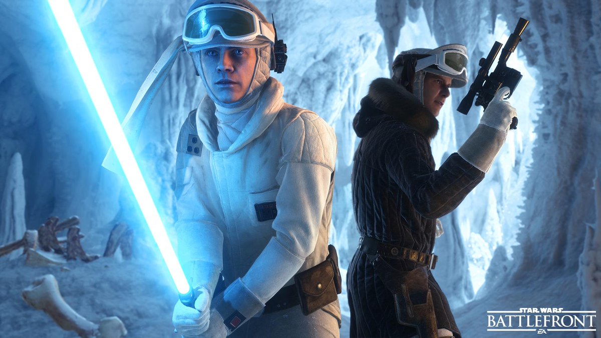 EAStarWars's tweet photo. We've heard your feedback &amp; are excited to announce Skirmish mode for #StarWarsBattlefront https://t.co/x2TdyUTOR2 https://t.co/3v5W6byTeM