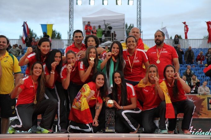 Campeonas del Mundo nuestras chicas de playa,Enhorabuenaaaaa #GuerrerasArena