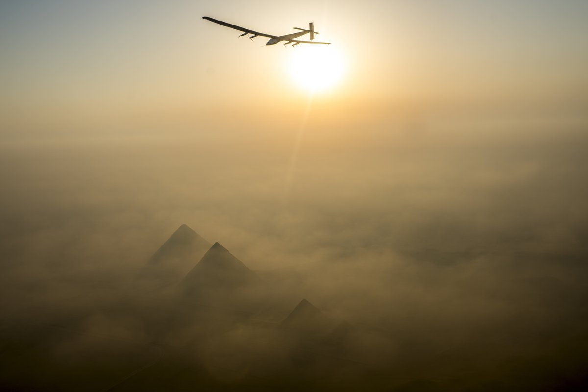 solarimpulse's tweet photo. Humanity is capable of building the impossible. Share if you believe the #futureisclean https://t.co/UkCSpGMioB