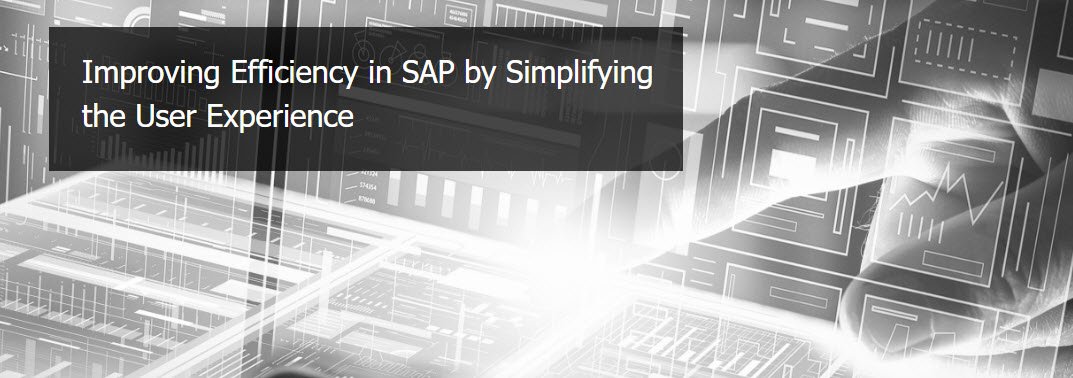 How to Increate Efficiency in #SAP by Simplying the #UserExperience #UXSAP ow.ly/cpnG302i8Nu