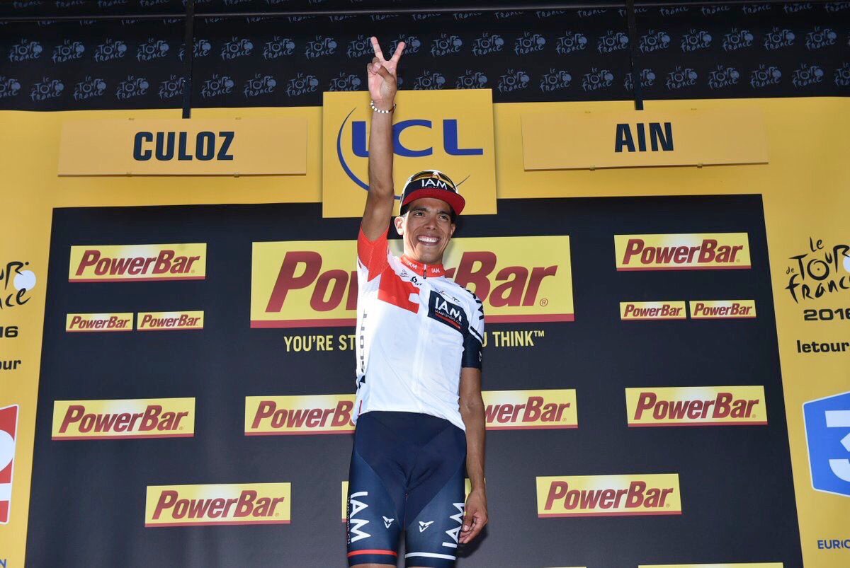 ¡No me cabe la felicidad en el cuerpo! Gracias Dios, gracias 👨‍👩‍👧‍👦, <a href="/IAM_Cycling/">✚ Team IAM Cycling</a>, entrenador y gracias 🇨🇴! 😁