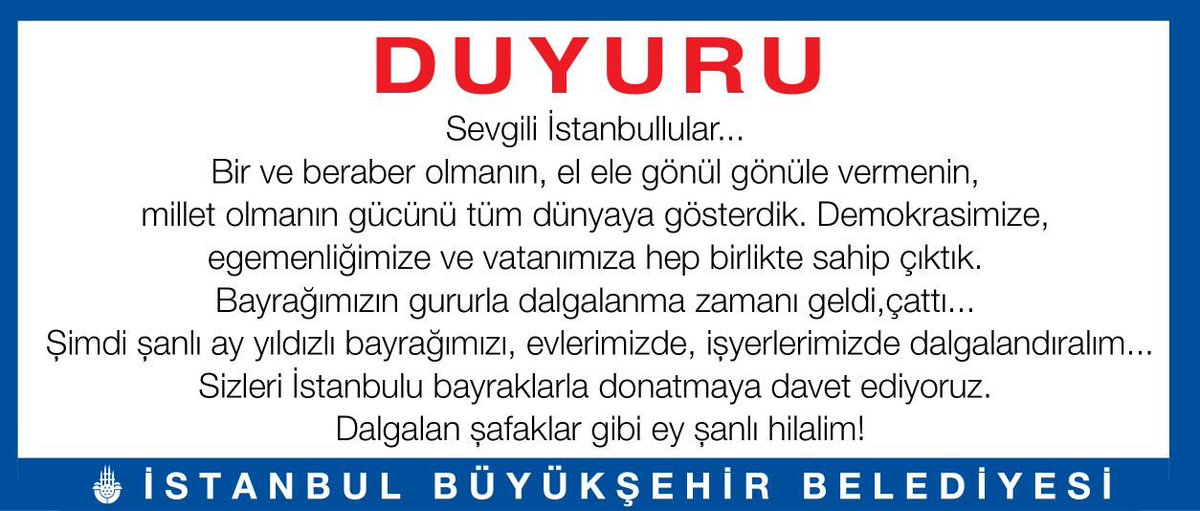 #BayraklarlaDonatıyoruz