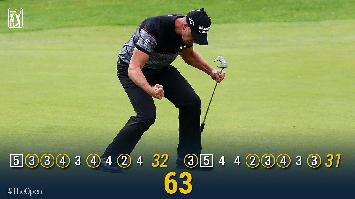 PGA TOUR on Twitter "What a day. • Ties record for lowest major round