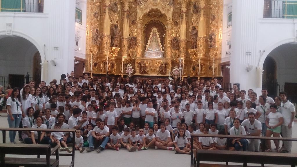 rociodetriana's tweet photo. COLONIAS DE VERANO 2016 
Viva La Virgen del Rocío! 
Viva la Hermandad del Rocío de Triana! https://t.co/La95S0KWNy