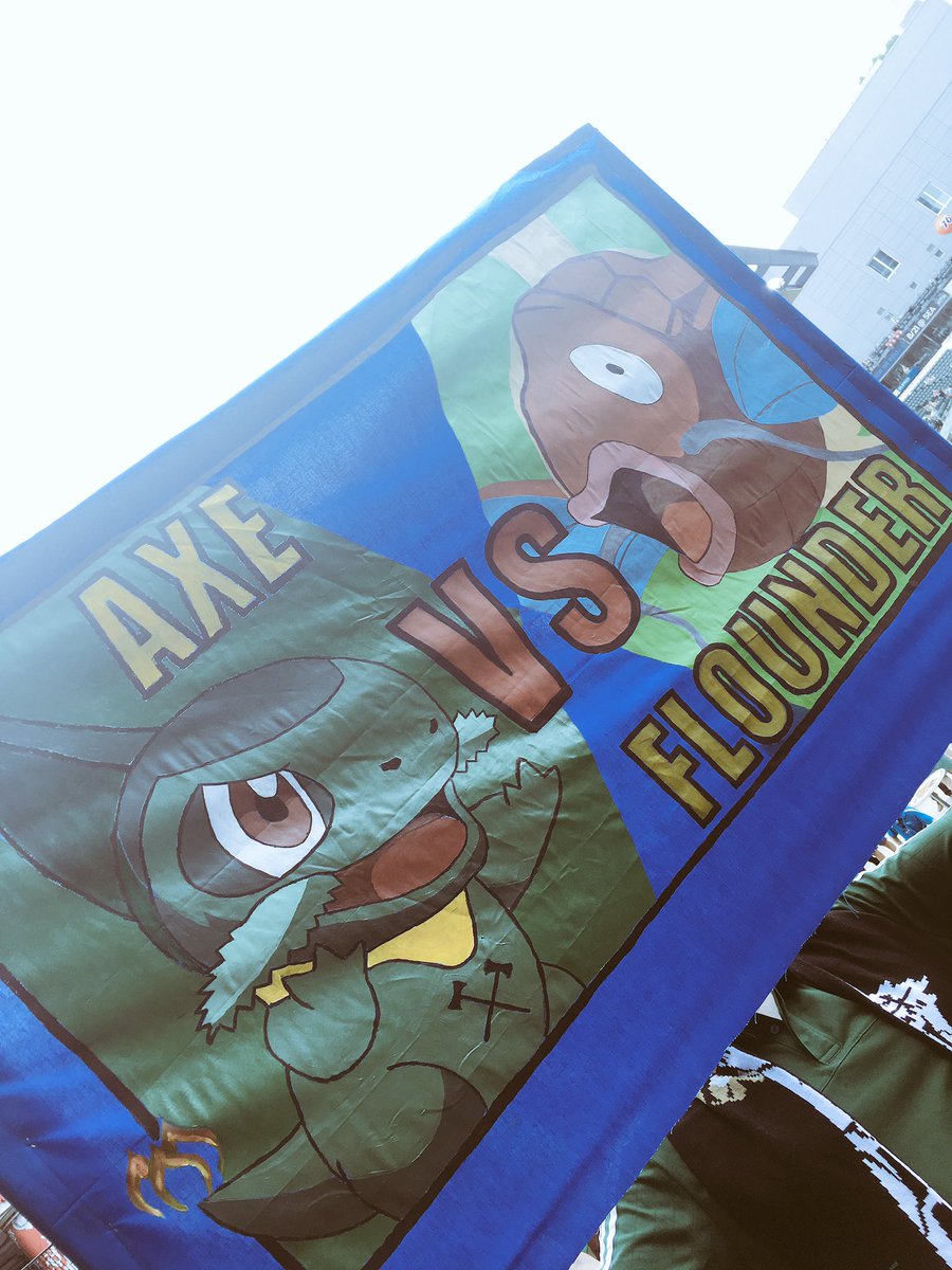 linzahamma's tweet photo. #PokemonGO #rctid #ptfc @PortlandTimbros @TimbersFC the Two-Stick game is strong with this one. https://t.co/2jDyH1cJrq