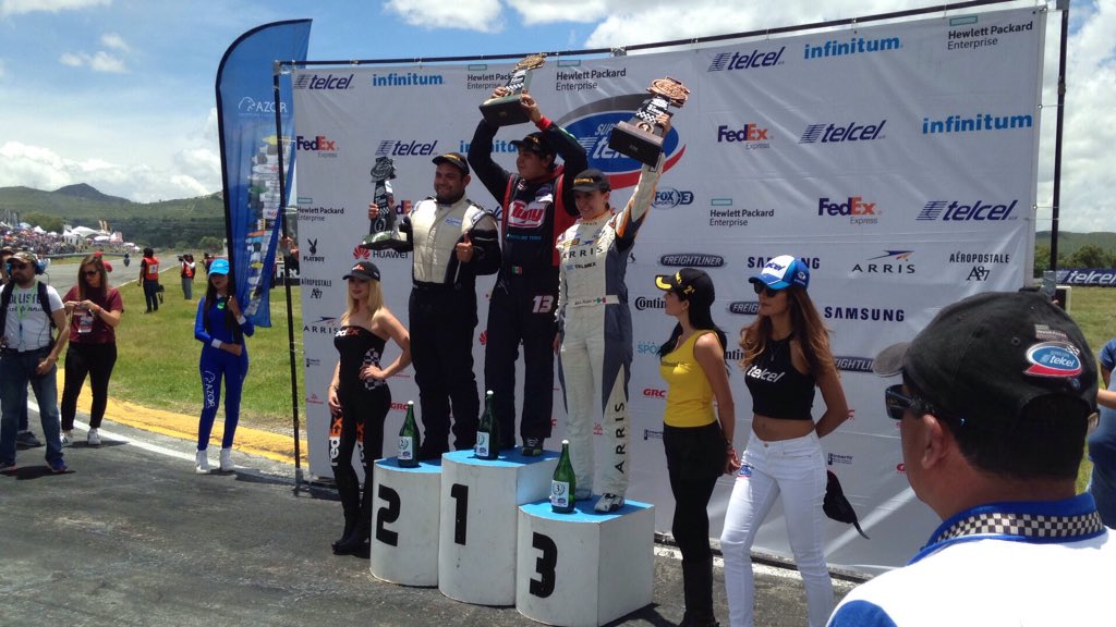 SuperCopa2019's tweet photo. Podio de la #V8Challenge en el #GPHuawei https://t.co/7oLrFIn1TY