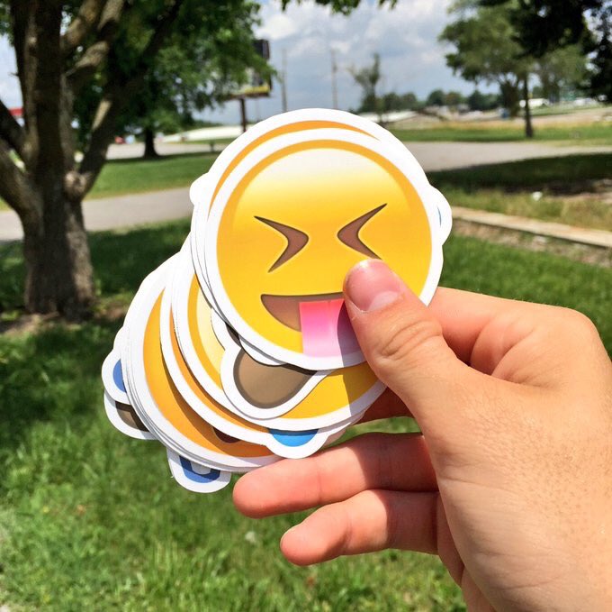 stickergrub's tweet photo. WORLD EMOJI DAY
MEANS MORE EMOJI STICKERS!
#WorldEmojiDay x #StickerGrub
Shop ππΌ https://t.co/DSmw2pcjPE https://t.co/gpr1JZYEc0