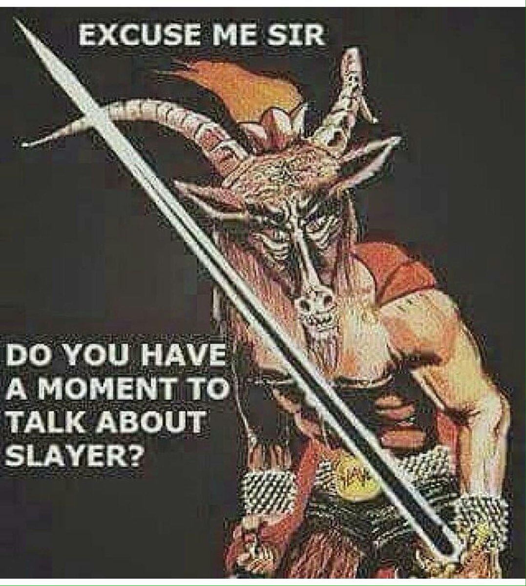 CastoireA's tweet photo. @Slayer ALWAYS ! #Slayer #Shownomercy https://t.co/pL1SHTo5gS