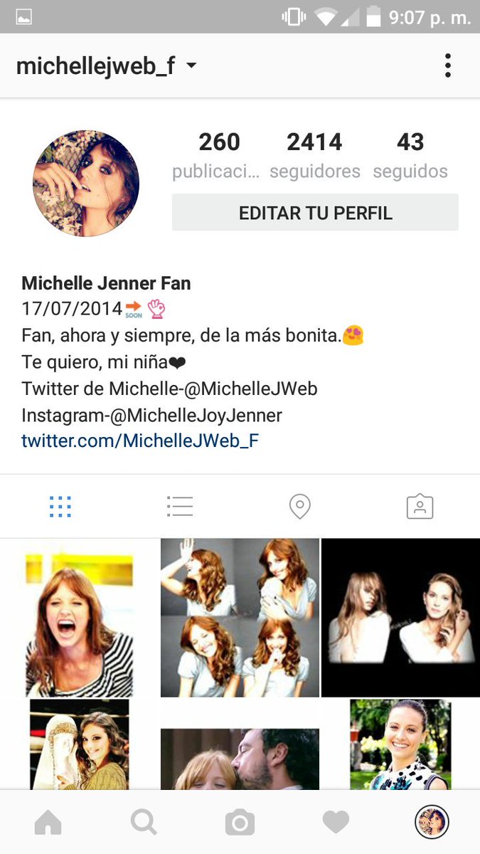 MichelleJWeb_F's tweet photo. ¡¡¡2 AÑOS EN INSTAGRAM!!!👐👌👏
(2 años y 1 mes en twitter)
 ¡Vamos a por muchos años más! ❤❤❤❤❤
#MichelleJenner 💘 https://t.co/qPeaKVgROB