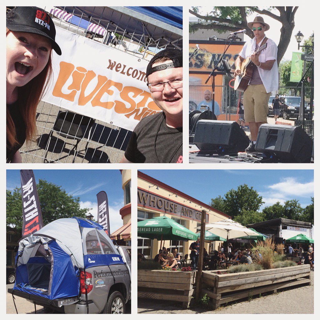 #HTZFM is at #LivestockNiagara! Come see us for your chance to win Sabbath tickets or a <a href="/NapierOutdoors/">Napier Outdoors</a> truck tent.