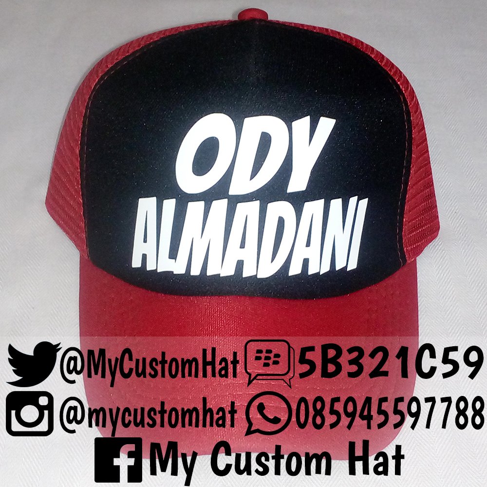 MyCustomHat's tweet image. mau punya topi seperti ini? order sekarang, kata-kata sesukamu! bisa pakai design sendiri.

PIN: 5B321C59