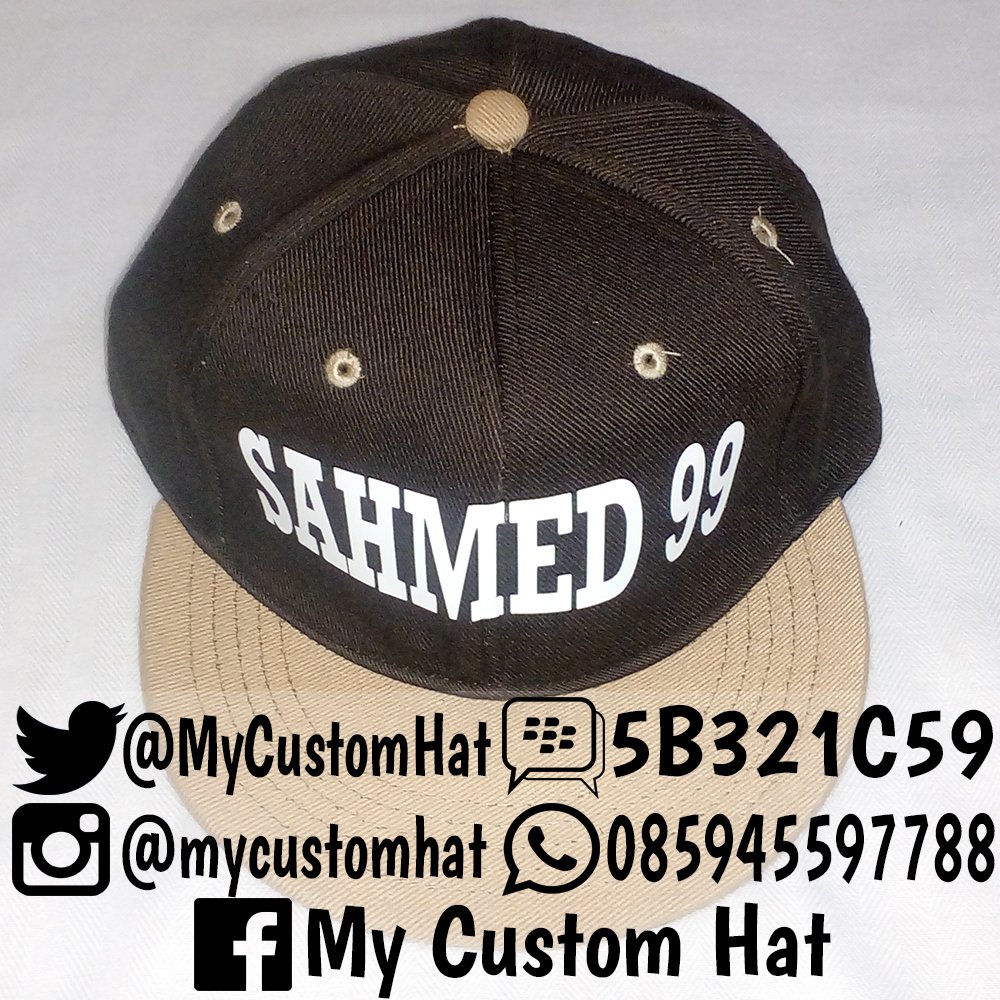 MyCustomHat's tweet image. PALING HITZ! topi custom dengan kata-kata dan design sesukamu, banyak pilihan warna.

PIN: 5B321C59