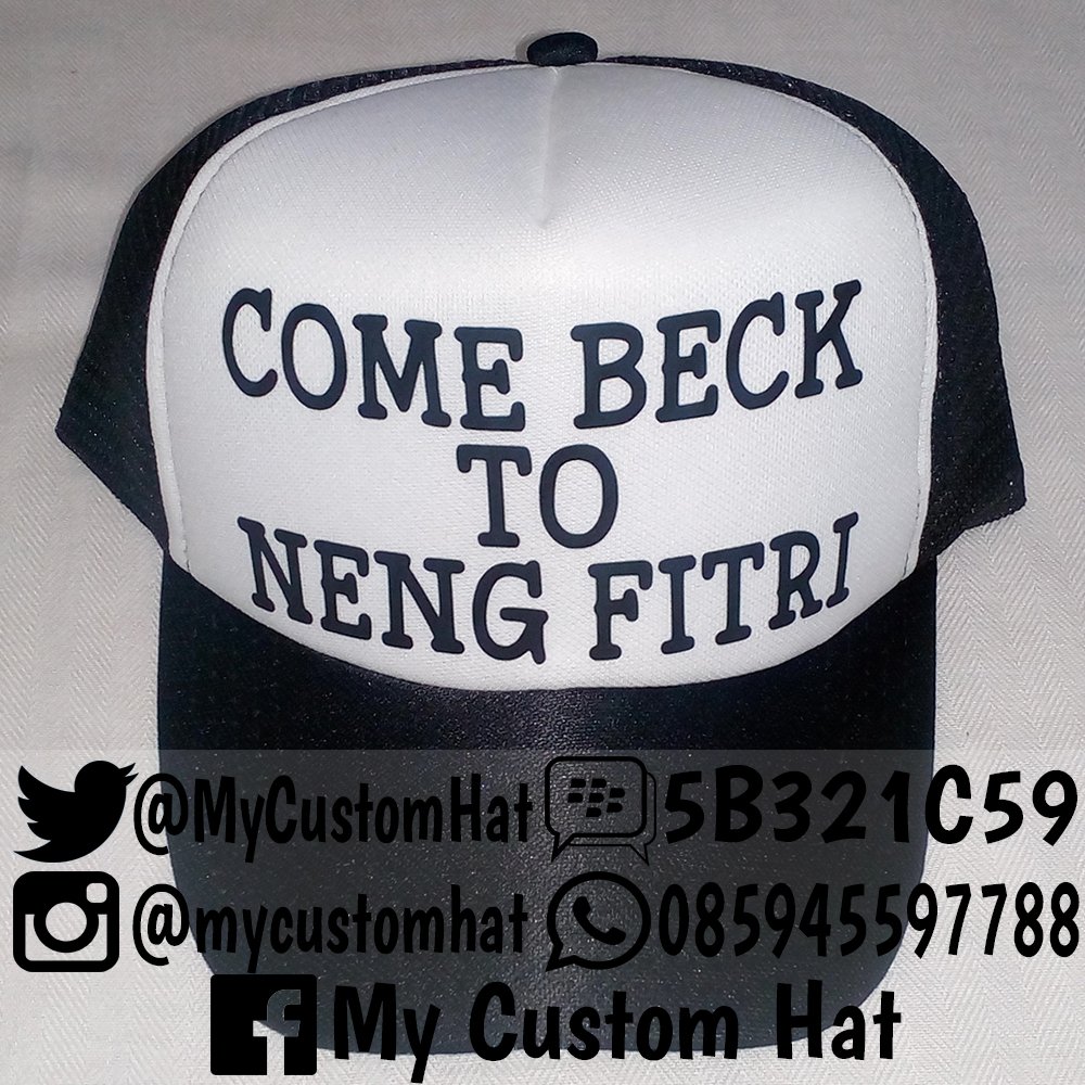 MyCustomHat's tweet image. mau bikin topi dengan kata-kata sesukamu? siapkan kata-katamu, kemudian paste-kan di topimu :D

PIN: 5B321C59