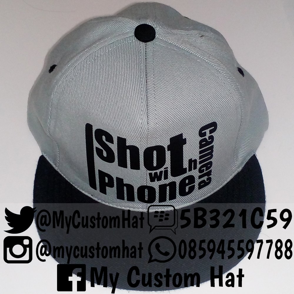 MyCustomHat's tweet image. mau bikin topi dengan kata-kata sesukamu? siapkan kata-katamu, kemudian paste-kan di topimu :D

PIN: 5B321C59