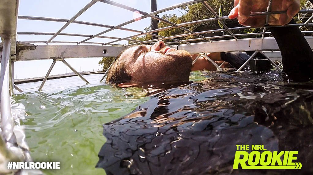 We hope you can breathe under water, Rookies!

#NRLRookie TOMORROW 7.30pm on <a href="/9Go/">9Go!</a>!