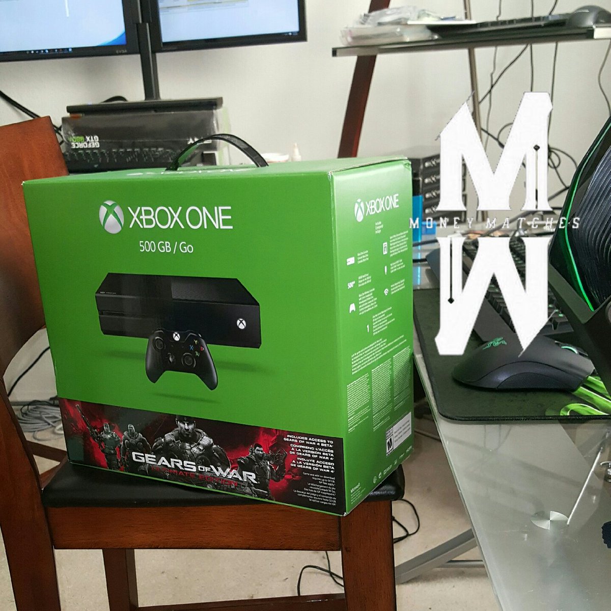 MoneyMatches's tweet photo. Xbox one Giveaway 

Rules 

RT/Like 

Change your avi to the Moneymatches Egg logo

That's all 

Goodluck https://t.co/ME0ekyubCI