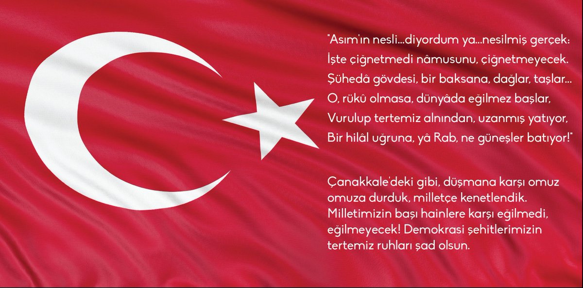 IsmailBoztosun's tweet photo. Milletimizin başı hainlere karşı eğilmedi, eğilmeyecek! Demokrasi şehitlerimizin tertemiz ruhları şad olsun... https://t.co/XbYJyv6ID2