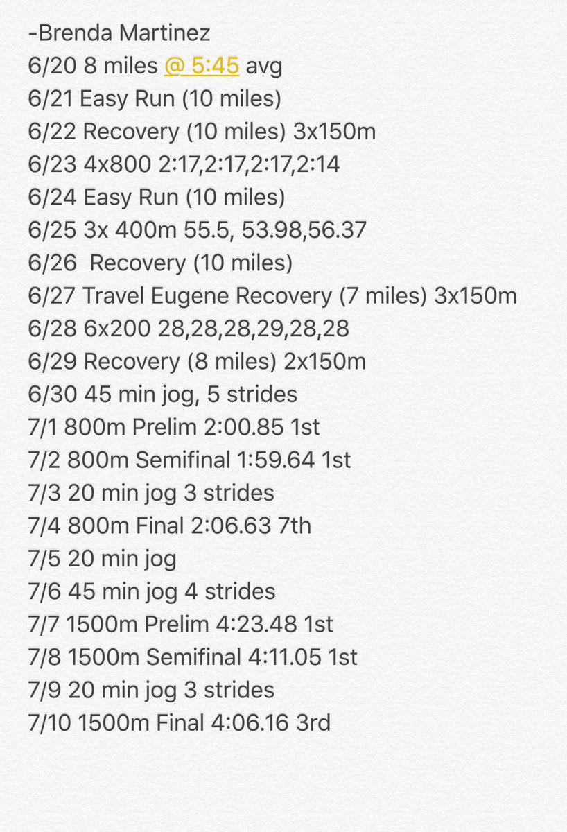 BigBearTC's tweet image. Here is Boris &amp;amp; Brenda's workouts leading up to #OlympicTrials #TeamNB #livehigh #trainlow