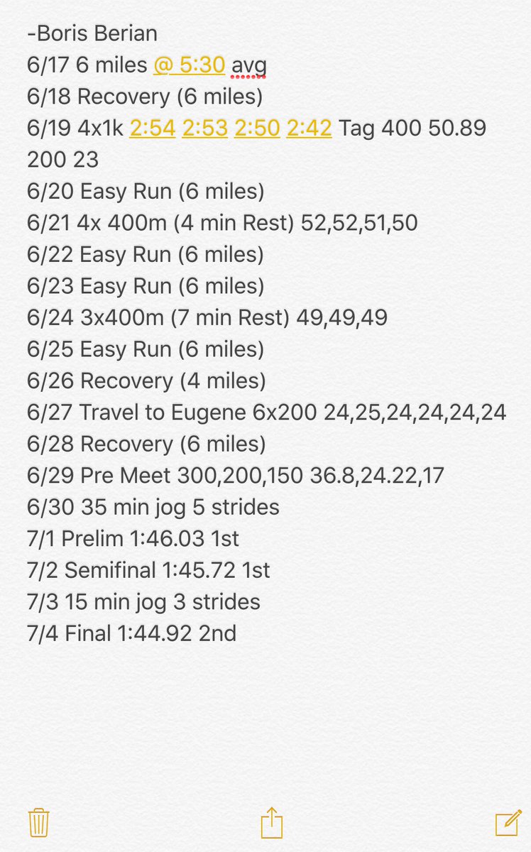 BigBearTC's tweet image. Here is Boris &amp;amp; Brenda's workouts leading up to #OlympicTrials #TeamNB #livehigh #trainlow