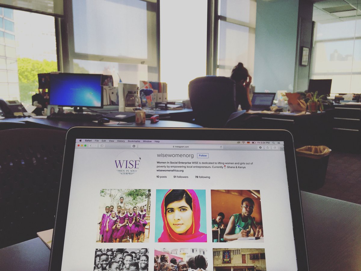 WISEwomenorg's tweet photo. Happy Sunday! follow us on instagram @Wisewomenorg... #supportWISE #womenandgirls #MakeADifference #YesAllGirls https://t.co/VcfQ7XBOWT