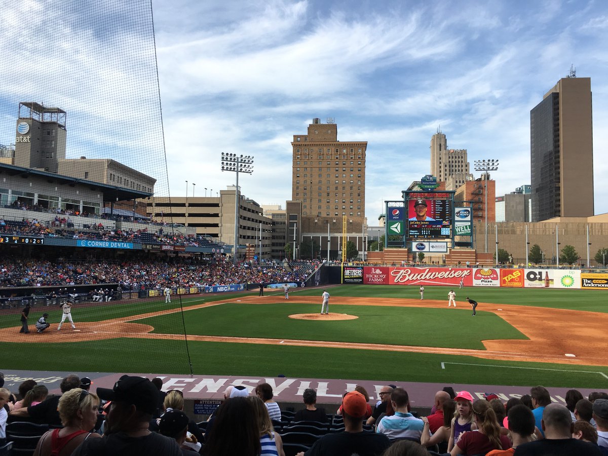 SBCFindlay's tweet image. MudHens game at the HomePlate Event!  Sanctus Real concert and a ballgame with members of the StoneBridge family!