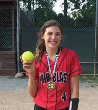 OhioBlastFP's tweet photo. Danielle Vuletich (12u) hit a two-run shot over the left-center fence during the quarter-finals!  Way to go! https://t.co/O8SNmGbtRT