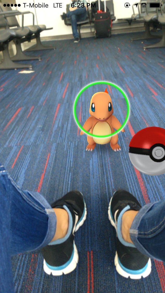 Aschrammen1's tweet photo. Just people watchin and Pokemonin ar the Chicago airport https://t.co/LEOxtNQxs4