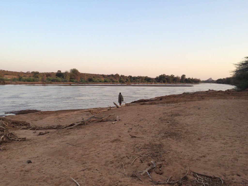 Out tracking with Letoiye early this morning #lion #Samburu