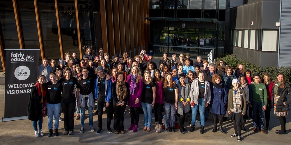 Deakin's tweet photo. Great to see everybody at @FairtradeAU Fairly Educated Conference over the weekend. Change starts with inspiration. https://t.co/oTQgQ4uM10