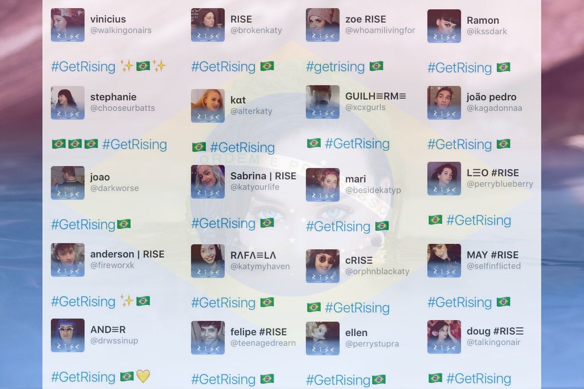californiagurls's tweet photo. GET THAT PROMO‼️ #RISE #GetRising 🇧🇷 @katyperry https://t.co/rBeqU6Bq66