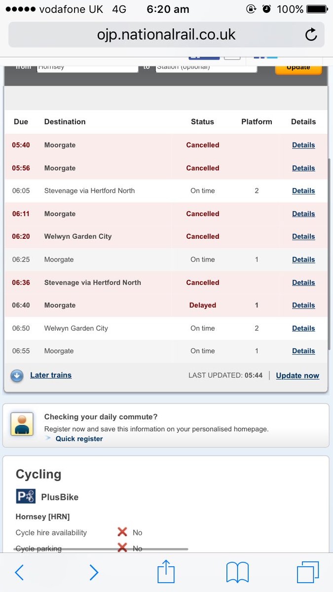 This is shocking!! #Moorgate #trainscancelled #greatnortherntrains #getitsorted