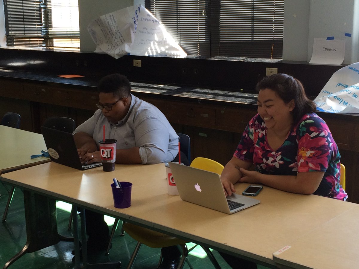 TulsaInstitute's tweet photo. SL's loving their job here at #TulsaInstitute! https://t.co/Tl3hrLHFIz