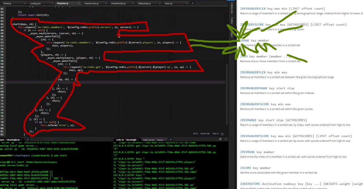 josh_lunz's tweet image. pew pew? #wtfjs #js #redis #gamedev #leaderboard #slayrio