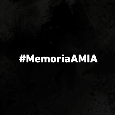 InfoAMIA's tweet photo. ██████████████████████████████  La memoria nos une. #TweetDeLuto #MemoriaAMIA https://t.co/prNRZKuzXA