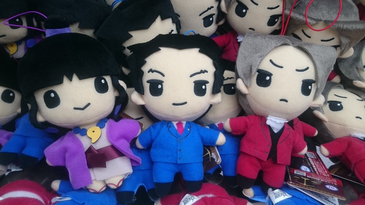 逆転裁判その～「真実」異議あり！～ぬいっこぬいぐるみが登場中です