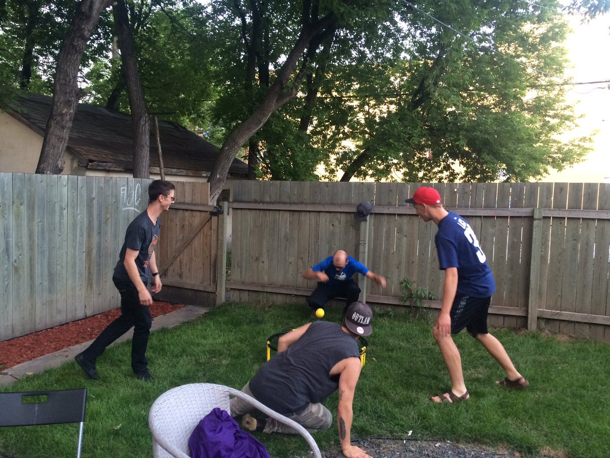 Thanks <a href="/ascarth00/">Alan Scarth</a> for the Spikeball set! Putting it to good use!