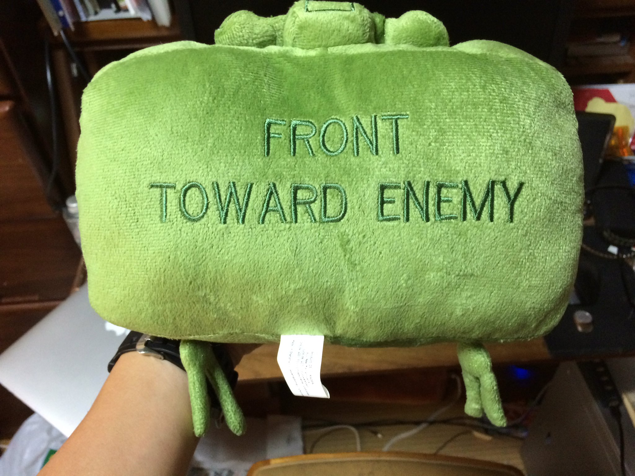 クレイモア地雷 FRONT TOWARD FRIEND ぬいぐるみ メタルギア クレイモア地雷 FRONT TOWARD FRIEND ぬいぐるみ メタルギア（BE