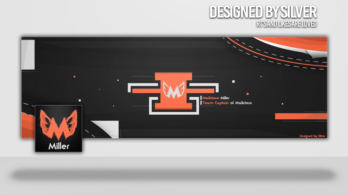 BigMcGoo68's tweet image. Clean 2D design for @MaliciousMillrs . Drop some Op's @ShoutGamers @GFX_Rtweeter @GFX_Alert @ShoutRTs